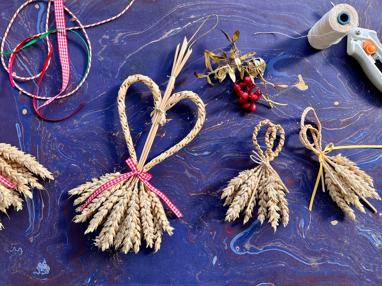 Corn dolly workshop