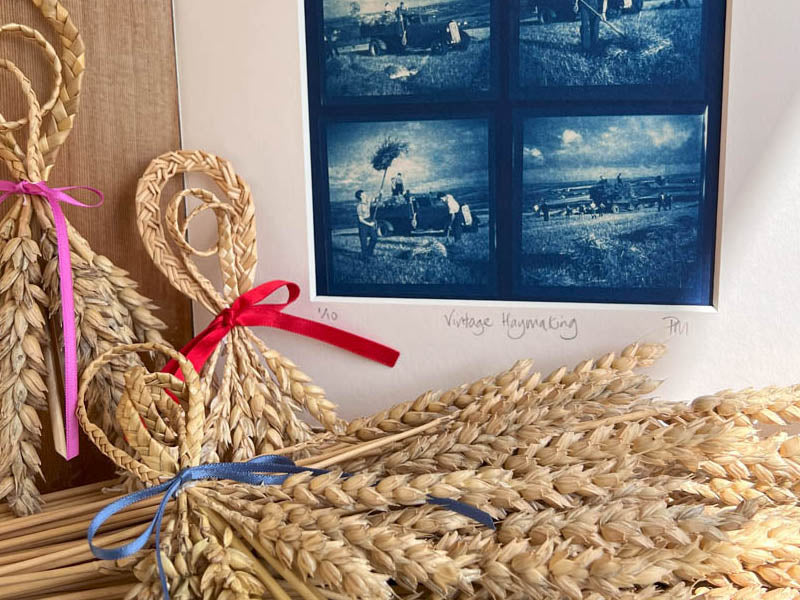 Straw harvest knot workshop